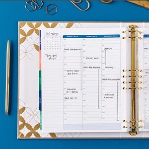 Erin Condren Lifeplanner Binder (Hourly layout)